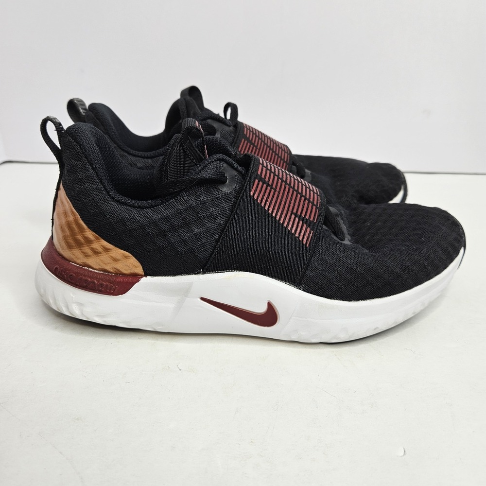 Nike Renew Tennis Shoes Copper, White, Burgundy And Black Size 7.5
